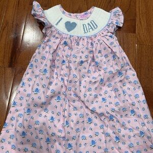 Smocked Toddler Dress